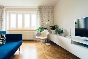 Well Lit Living Room