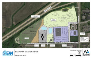 Elkhorn, WISCONSIN. I-43 AND SOUTH 67 Layout